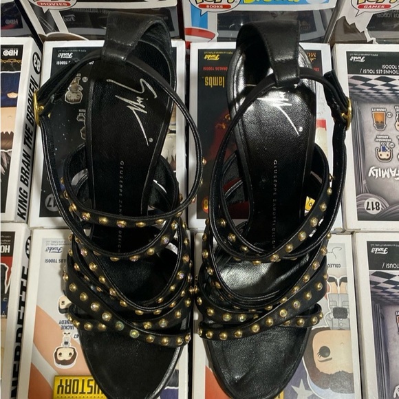 Giuseppe Zanotti Leather Strap Heels - Picture 5 of 7